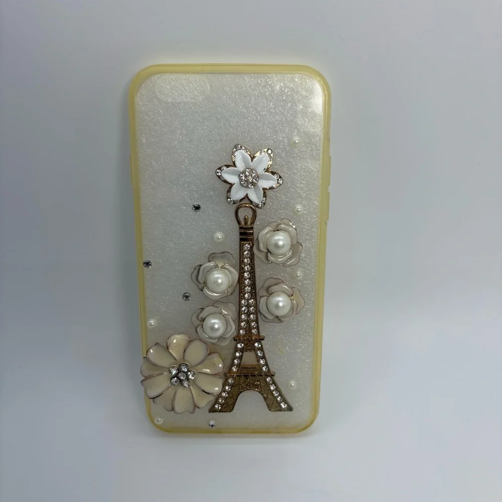 Iphone 7 Eiffel Tower Floral Phone Case (New)